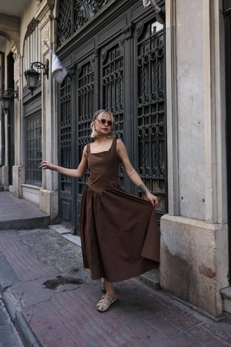 Fit And Flare Midi Dress
