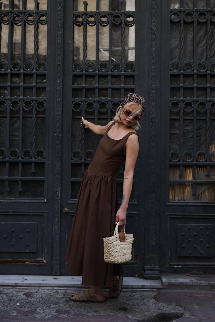 Fit And Flare Midi Dress