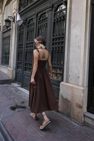 Fit And Flare Midi Dress - Brand: Reyon - Women's Clothing Wholesale - Globality Store