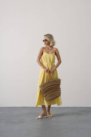 Slip Dress With Sweetheart Neckline - Brand: Reyon - Women's Clothing Wholesale - Globality Store