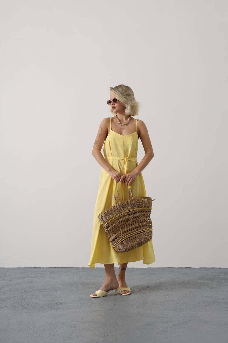 Slip Dress With Sweetheart Neckline