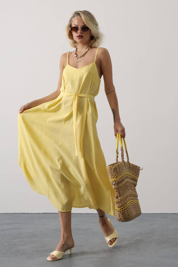 Slip Dress With Sweetheart Neckline - Brand: Reyon - Women's Clothing Wholesale - Globality Store