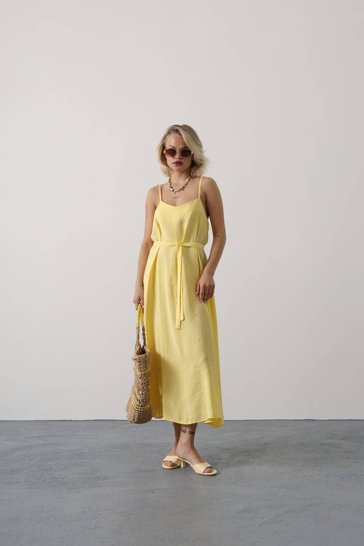 Slip Dress With Sweetheart Neckline
