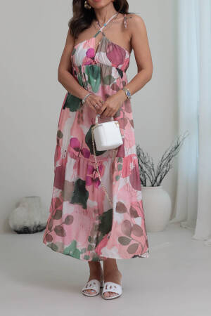 Floral Sleeveless Slip Dress - Brand: Mode Roy - Women's Clothing Wholesale - Globality Store