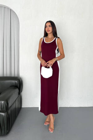Sleeveless Slip Maxi Dress With Cap Sleeves - Brand: Mode Roy - Women's Clothing Wholesale - Globality Store