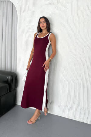 Sleeveless Slip Maxi Dress With Cap Sleeves - Brand: Mode Roy - Women's Clothing Wholesale - Globality Store