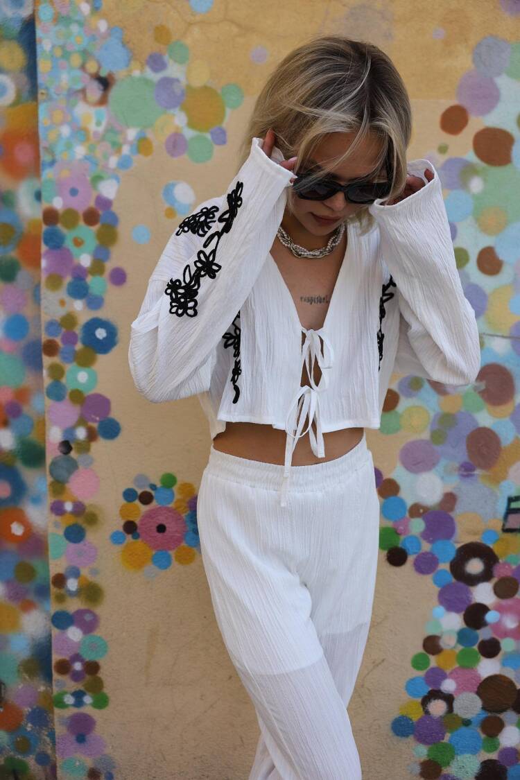 Elegant Boho Set With Palazzo Pants