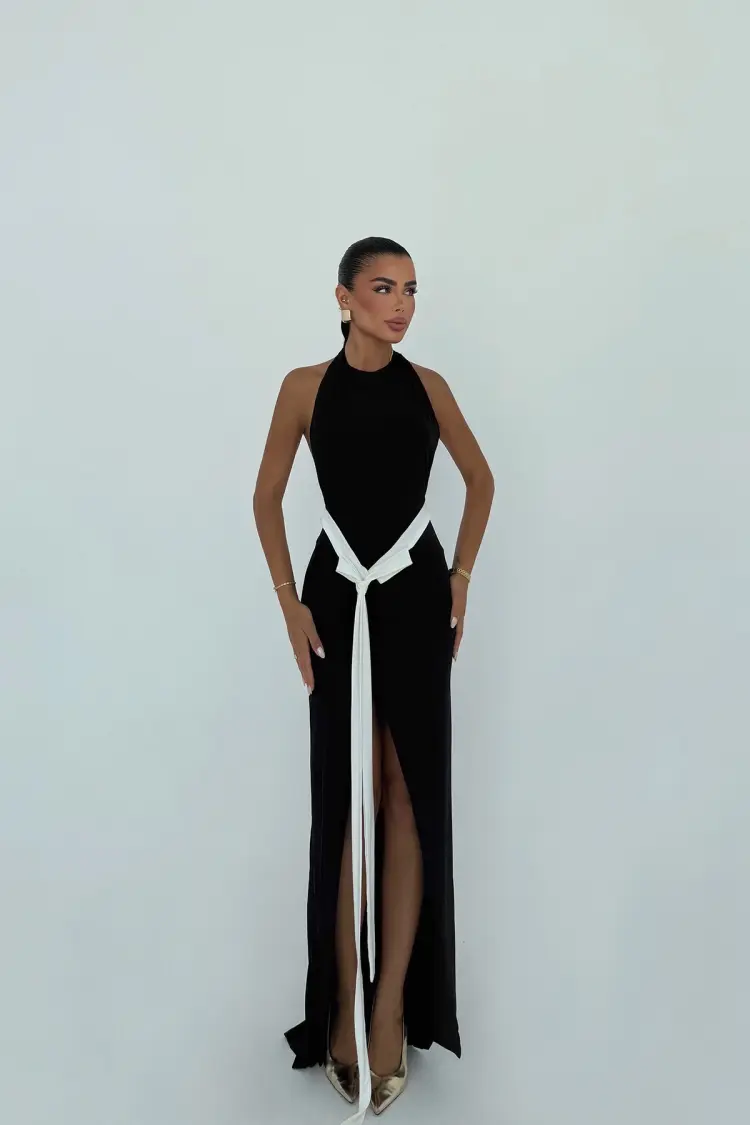 Elegant Sleeveless Slip Dress - Brand: EYYO ATELIER - Women's Clothing Wholesale - Globality Store