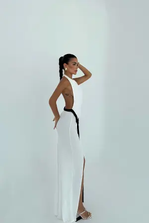 Elegant Floor Length Slip Dress - Brand: EYYO ATELIER - Women's Clothing Wholesale - Globality Store