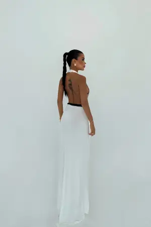 Elegant Floor Length Slip Dress - Brand: EYYO ATELIER - Women's Clothing Wholesale - Globality Store