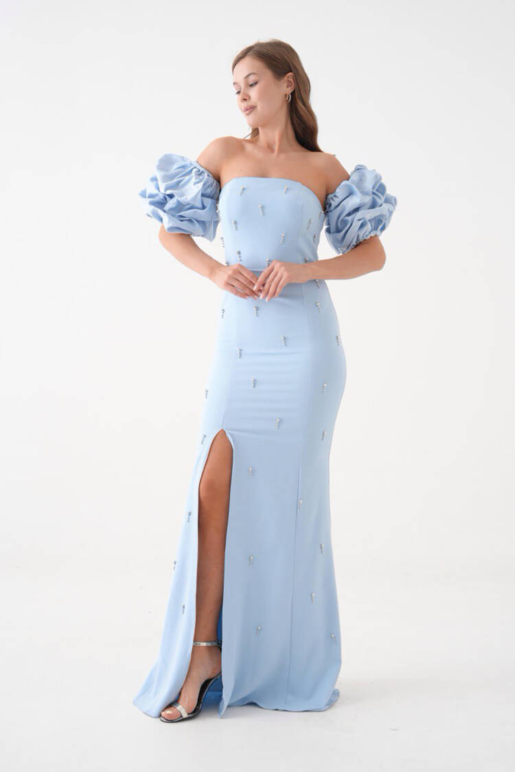 Elegant Strapless Bodycon Dress