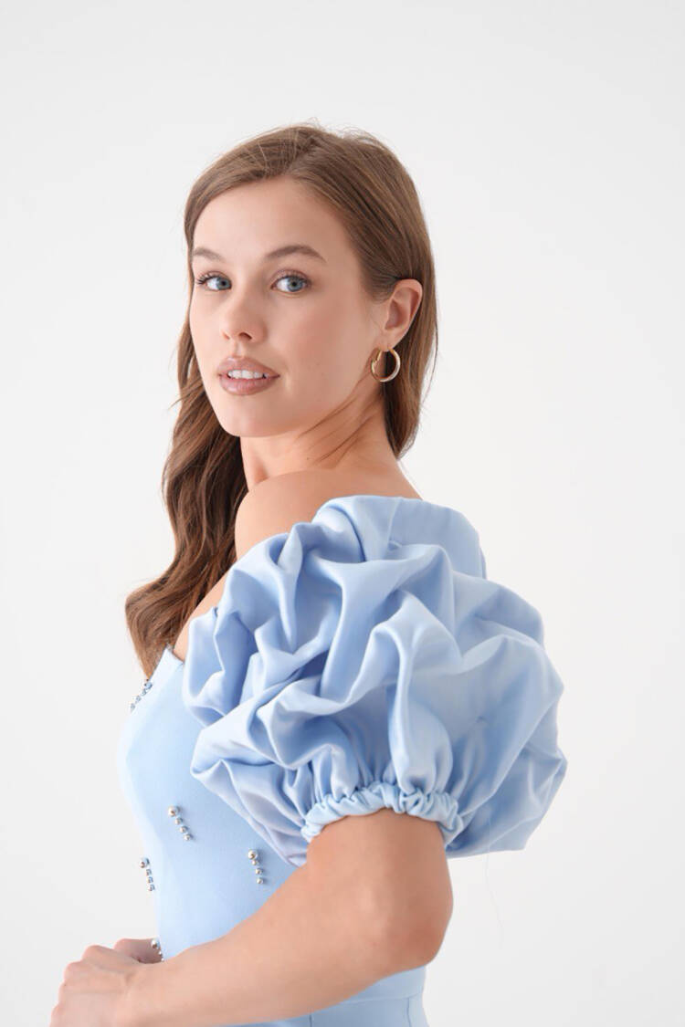Elegant Strapless Bodycon Dress