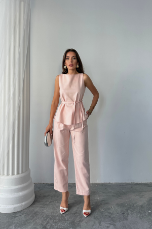 ElegantSleeveless Tie Set - Brand: Ello - Women's Clothing Wholesale - Globality Store