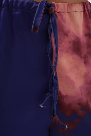 Blue Wide Leg Palazzo Pants - Brand: Black Fashion - Women's Clothing Wholesale - Globality Store