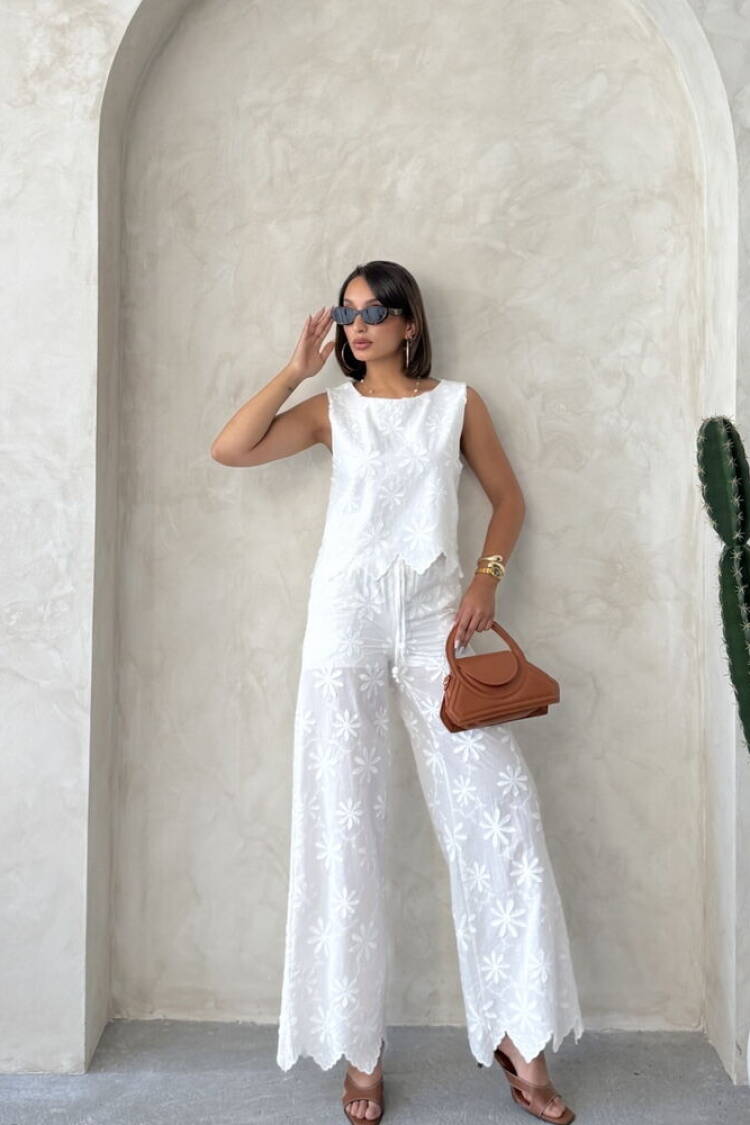 Boho Flared Maxi Skirt With Drawstring