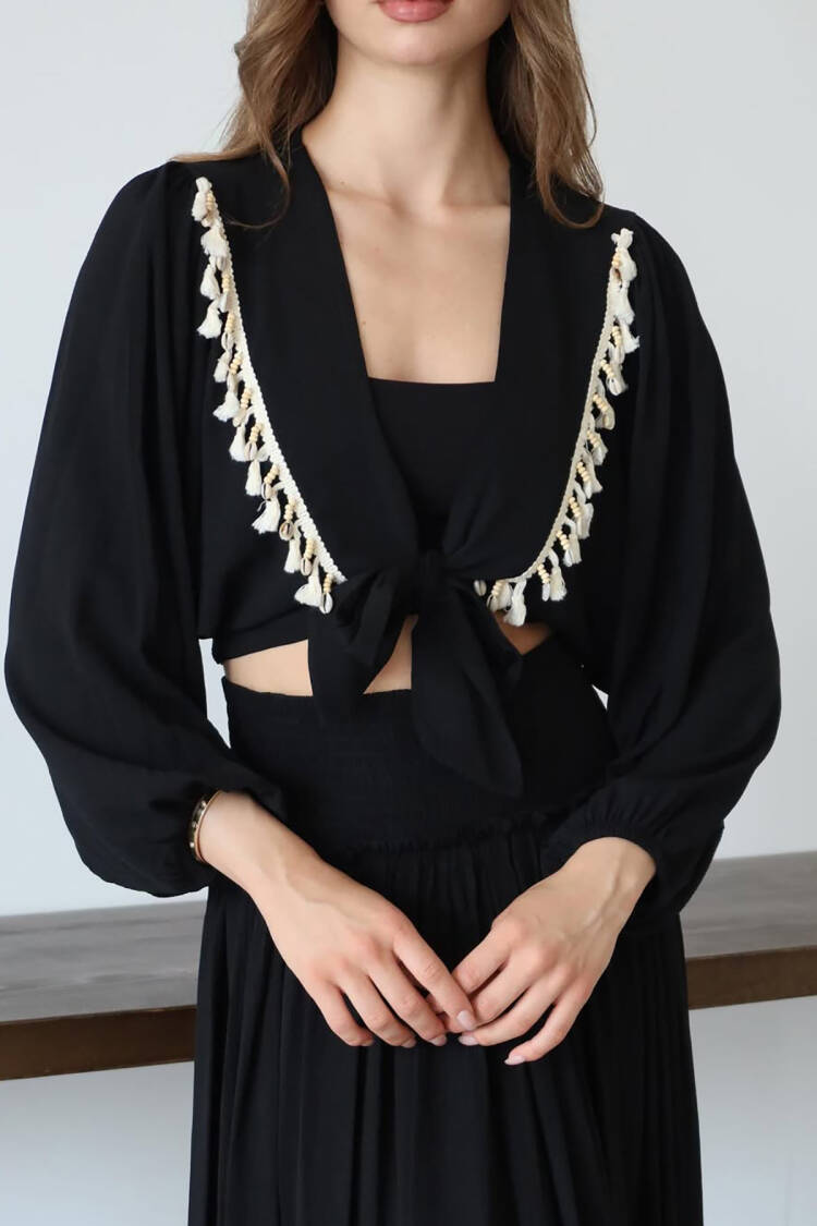 Ethnic Boho Blouse - Brand: Mode Roy - Women's Clothing Wholesale - Globality Store