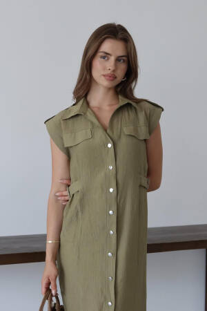 Casual Elegant Modest Western Formal Dress - Brand: Mode Roy - Women's Clothing Wholesale - Globality Store
