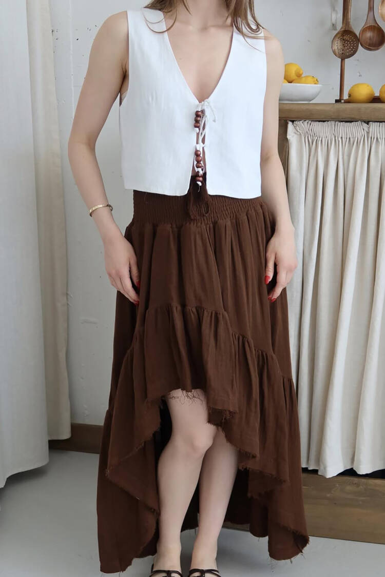 Boho Casual Elegant Skirt