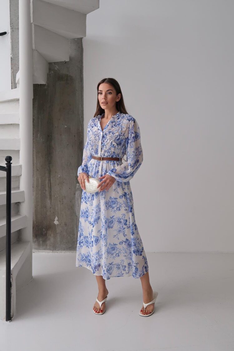 Piping Detailed Dress