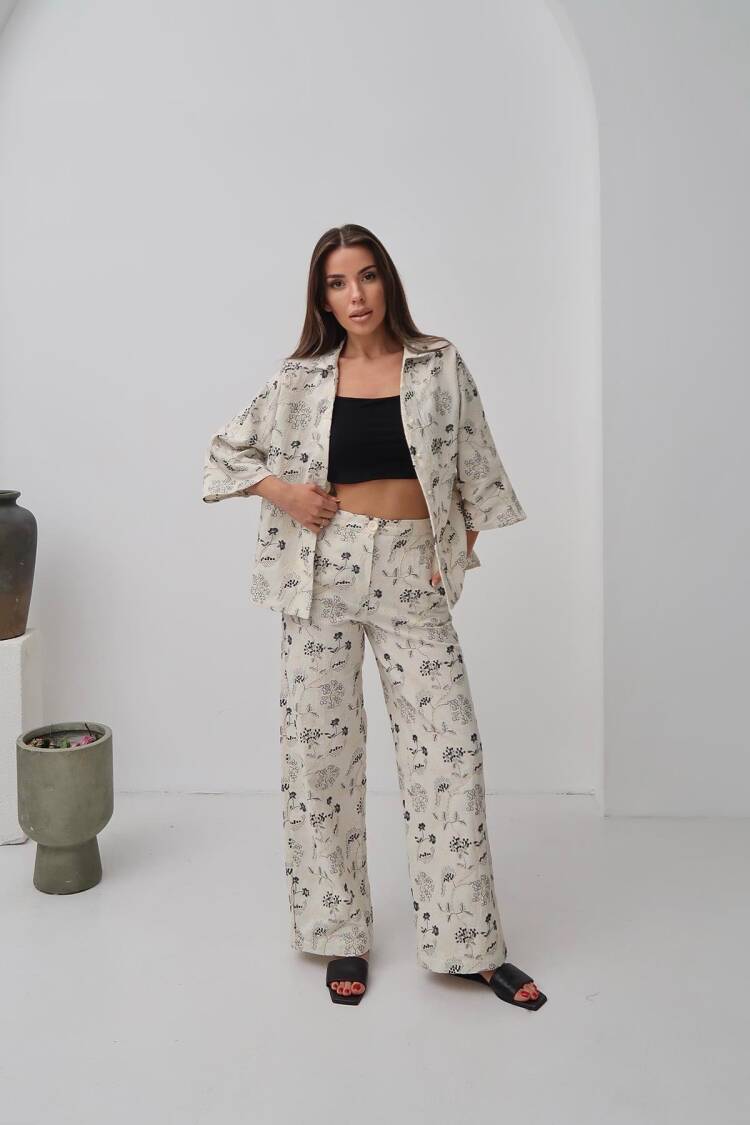 Beige Casual Elegant Boho Set