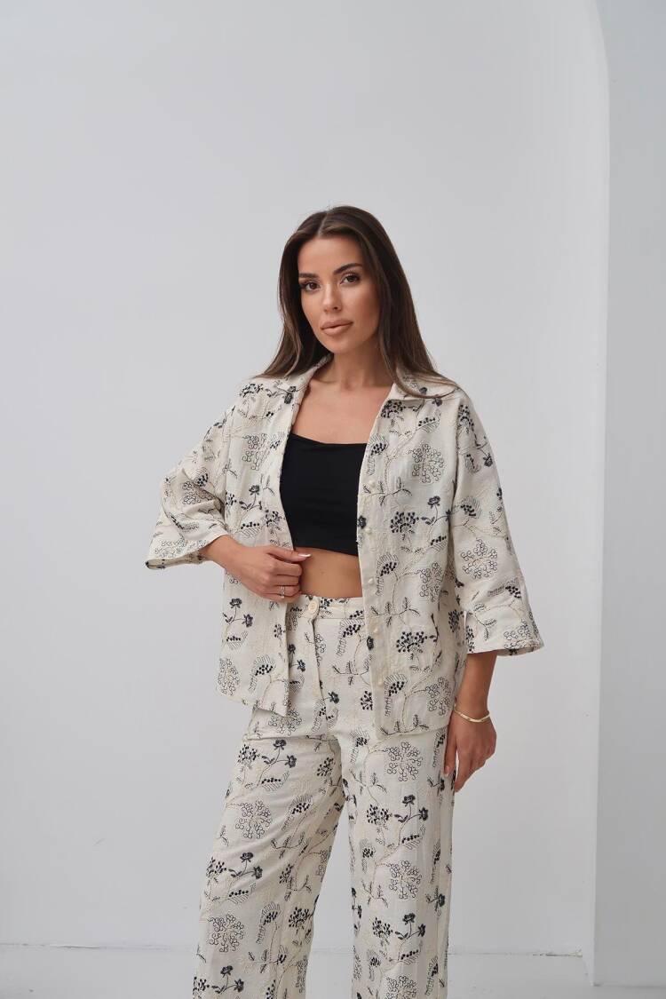 Beige Casual Elegant Boho Set