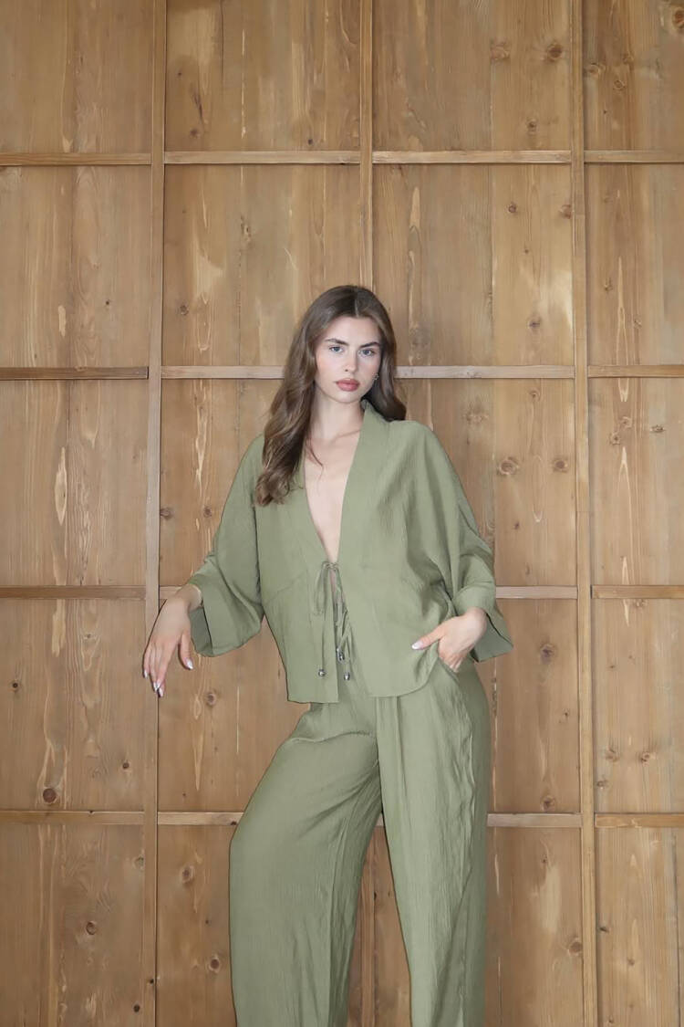 Elegant Casual Oversized Fit Palazzo Set