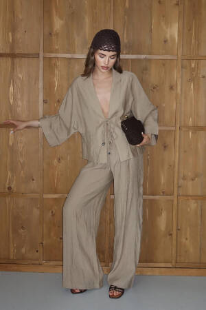Elegant Boho Oversized Tie Set - Brand: Mode Roy - Women's Clothing Wholesale - Globality Store