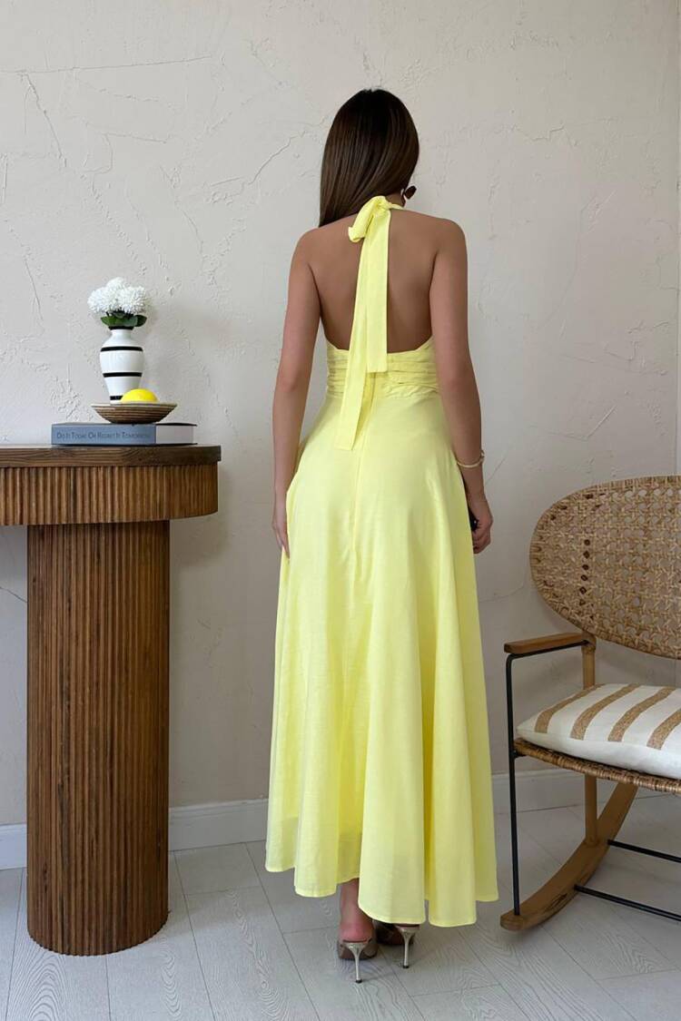 Elegant Fit And Flare Maxi Dress