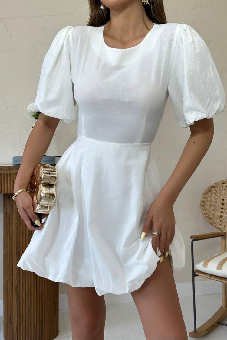 Cute Elegant Fit And Flare Mini Dress