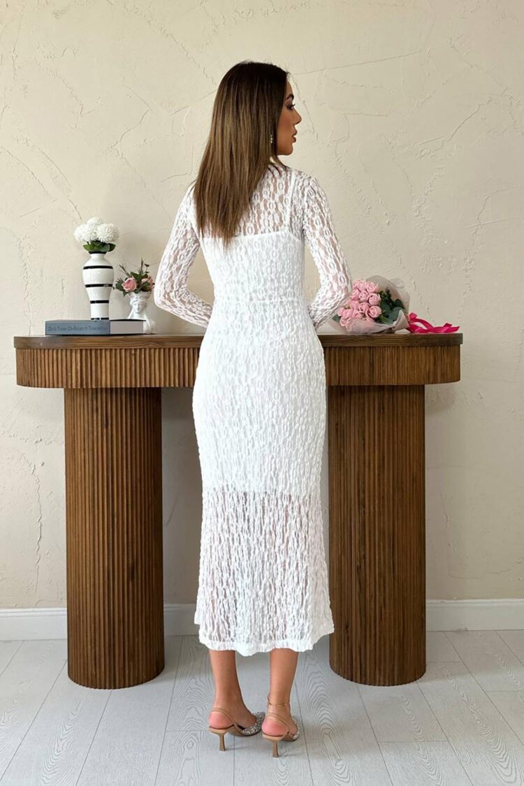 WholesaleLace Long Sleeve Dress