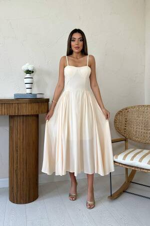 ElegantFit And Flare Dress - Brand: Elisa - Women's Clothing Wholesale - Globality Store