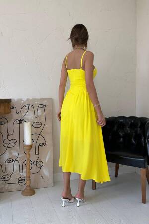 Fit And Flare Dress With Sweetheart Neck - Brand: Elisa - Women's Clothing Wholesale - Globality Store