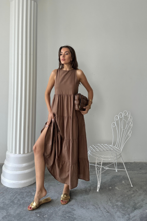 Fit And Flare Dress With Cap Sleeves - Brand: Ello - Women's Clothing Wholesale - Globality Store