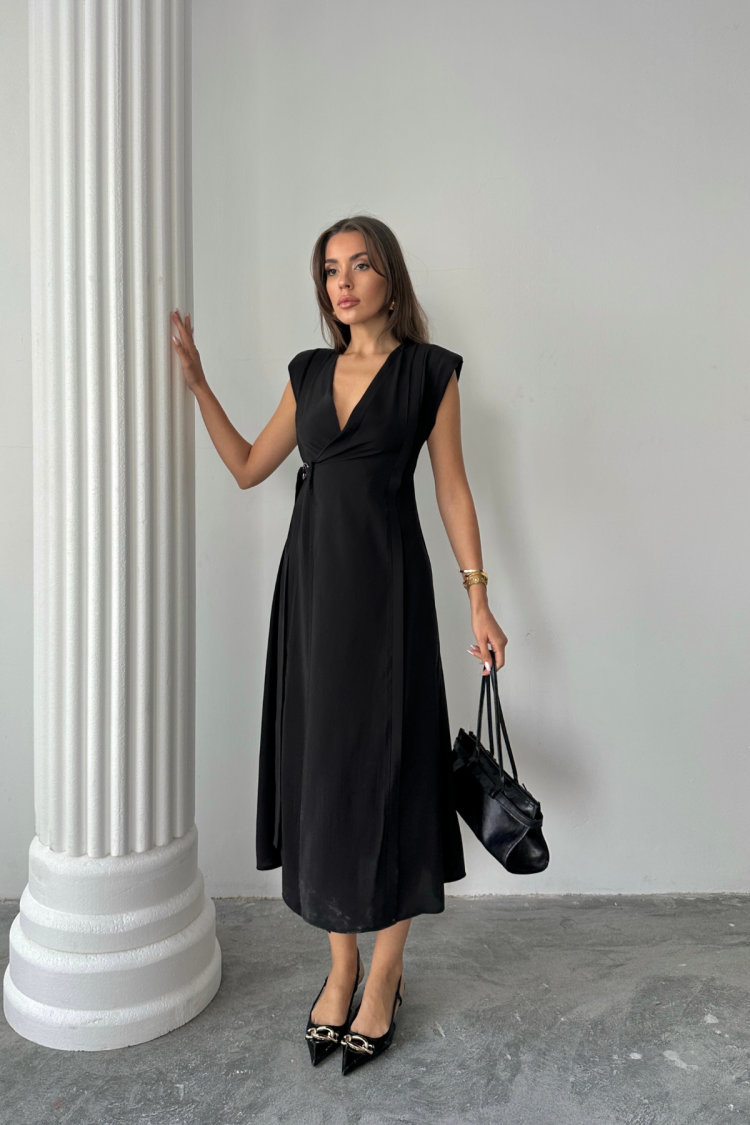 Elegant Sexy Formal Wrap Dress