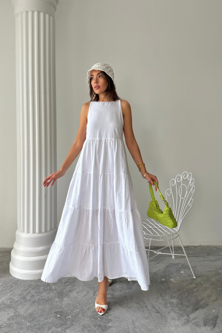Babydoll Dress With Cap Sleeves - Brand: Ello - Women's Clothing Wholesale - Globality Store