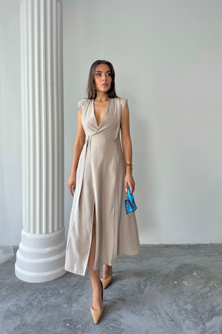 Elegant Sexy Formal Wrap Dress