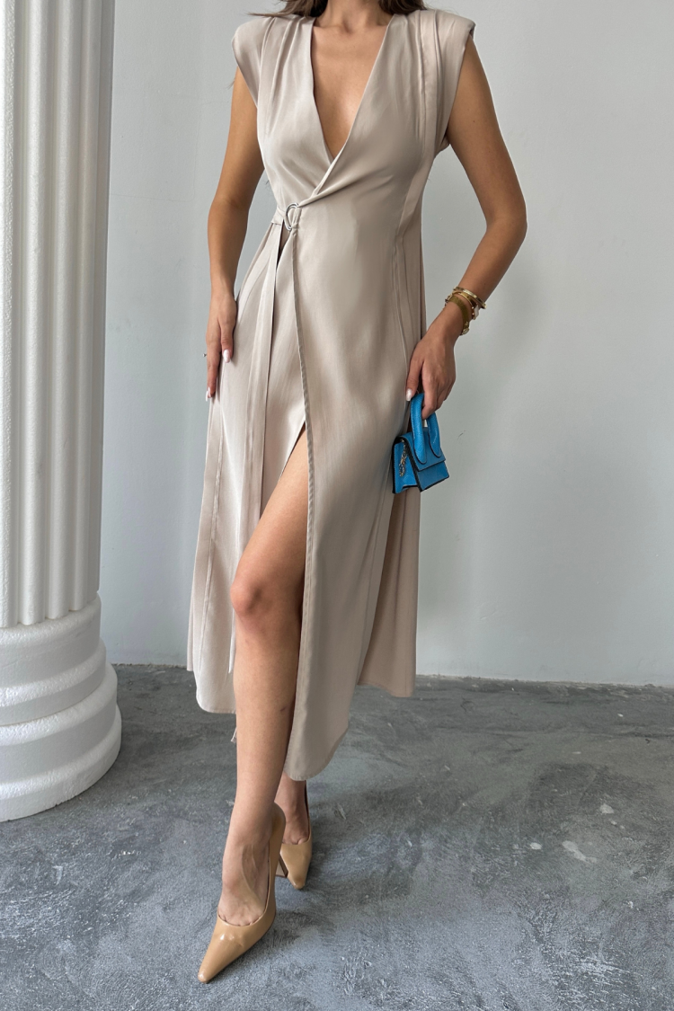 Elegant Sexy Formal Wrap Dress