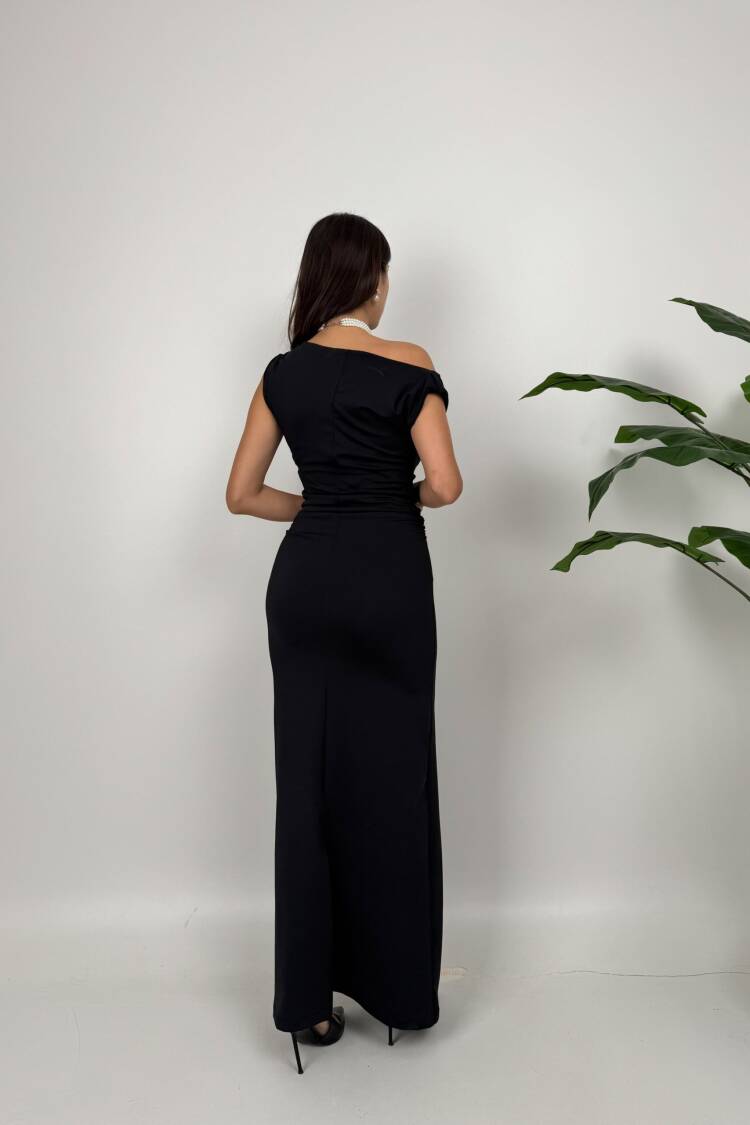 ElegantSheath Dress With One Shoulder Neck