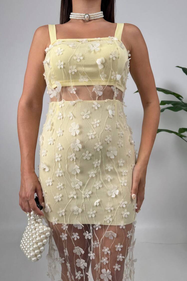 Floral Bodycon Midi Dress