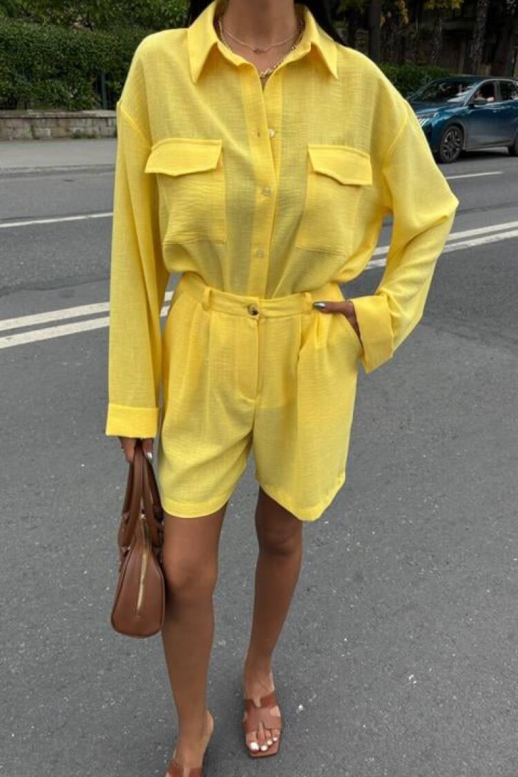 Casual Streetwear Elegant Set