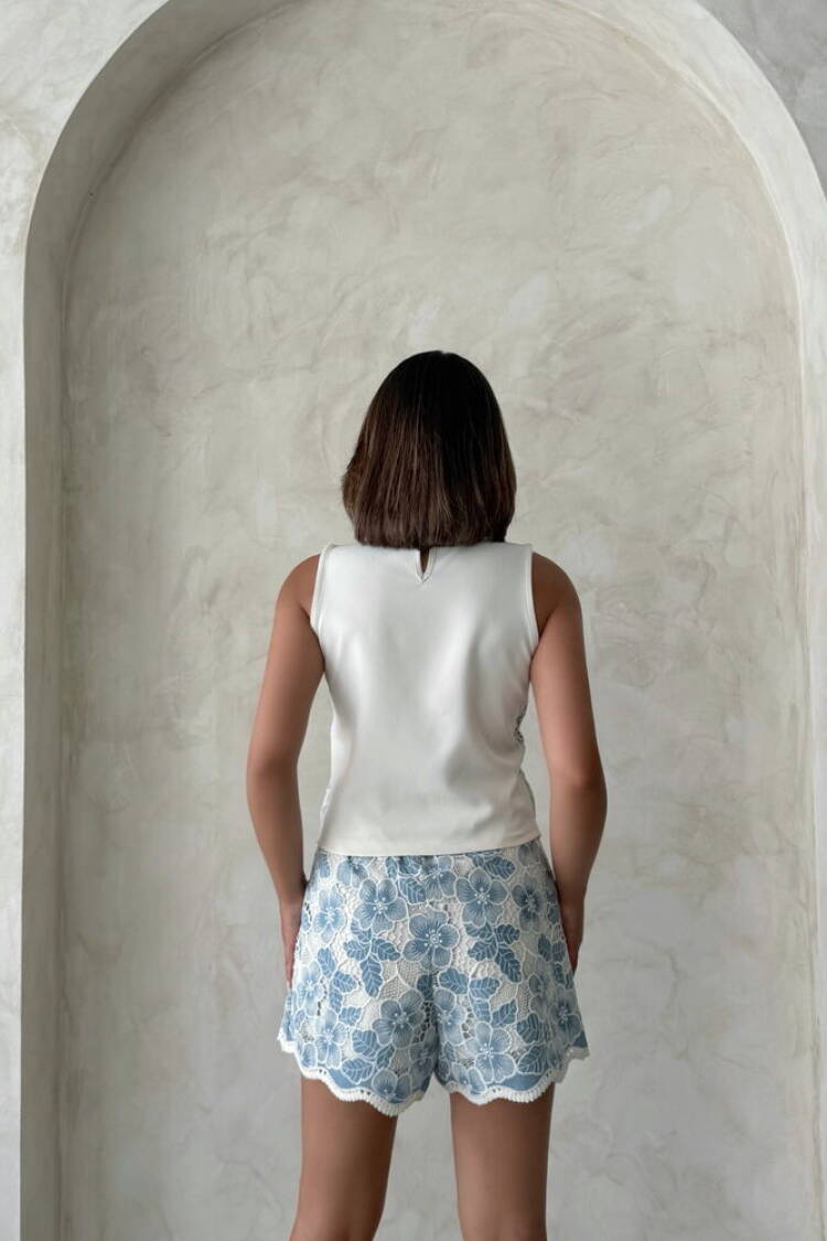 Floral Casual Bermuda Shorts