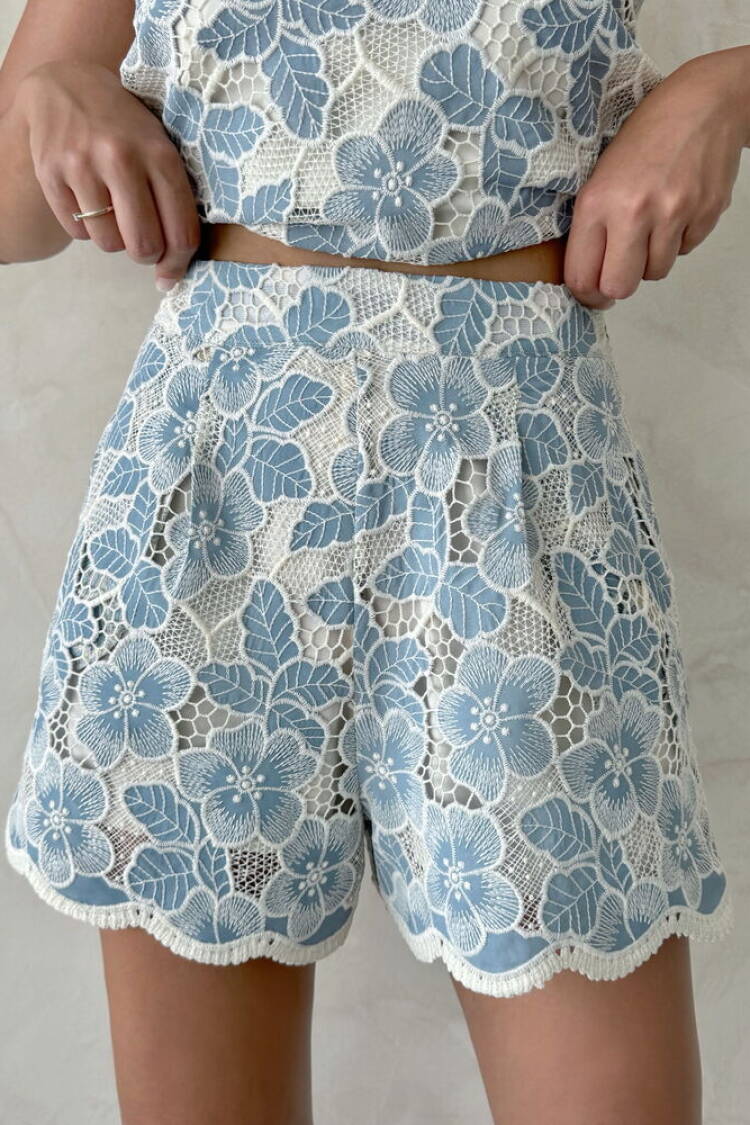Floral Casual Bermuda Shorts