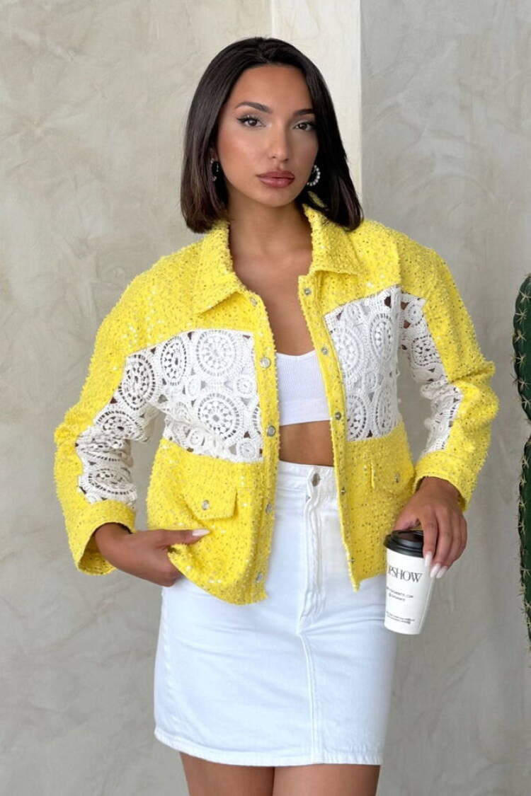 Casual Elegant Vintage Overshirt Jacket - Brand: Topshow - Women's Clothing Wholesale - Globality Store