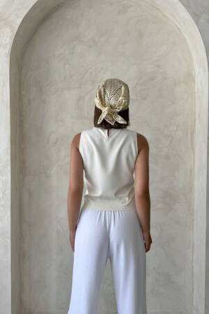 Floral Sleeveless Cap Sleeve Blouse - Brand: Topshow - Women's Clothing Wholesale - Globality Store