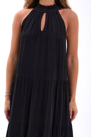 Elegant Sleeveless Babydoll Maxi Dress - Brand: Fame - Women's Clothing Wholesale - Globality Store