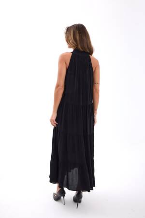 Elegant Sleeveless Babydoll Maxi Dress - Brand: Fame - Women's Clothing Wholesale - Globality Store