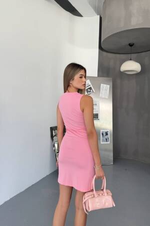Pink Sexy Elegant Bodycon Dress - Brand: Ezgi Nisantasi - Women's Clothing Wholesale - Globality Store