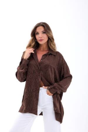 Oversized Fit Casual Shirt - Brand: Fame - Women's Clothing Wholesale - Globality Store