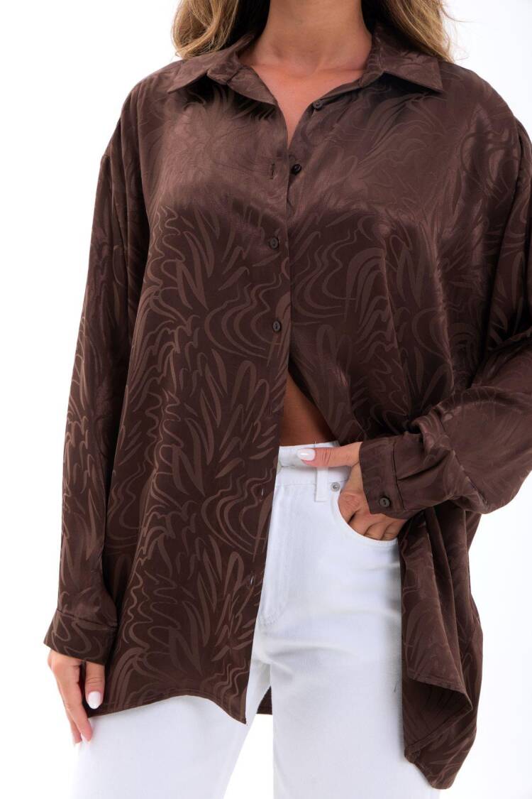 Oversized Fit Casual Shirt