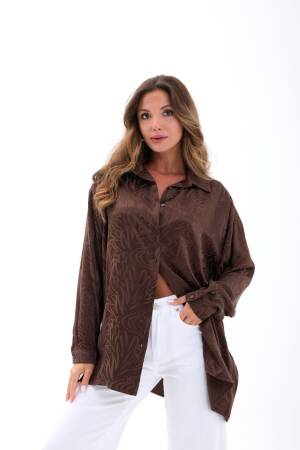 Oversized Fit Casual Shirt - Brand: Fame - Women's Clothing Wholesale - Globality Store
